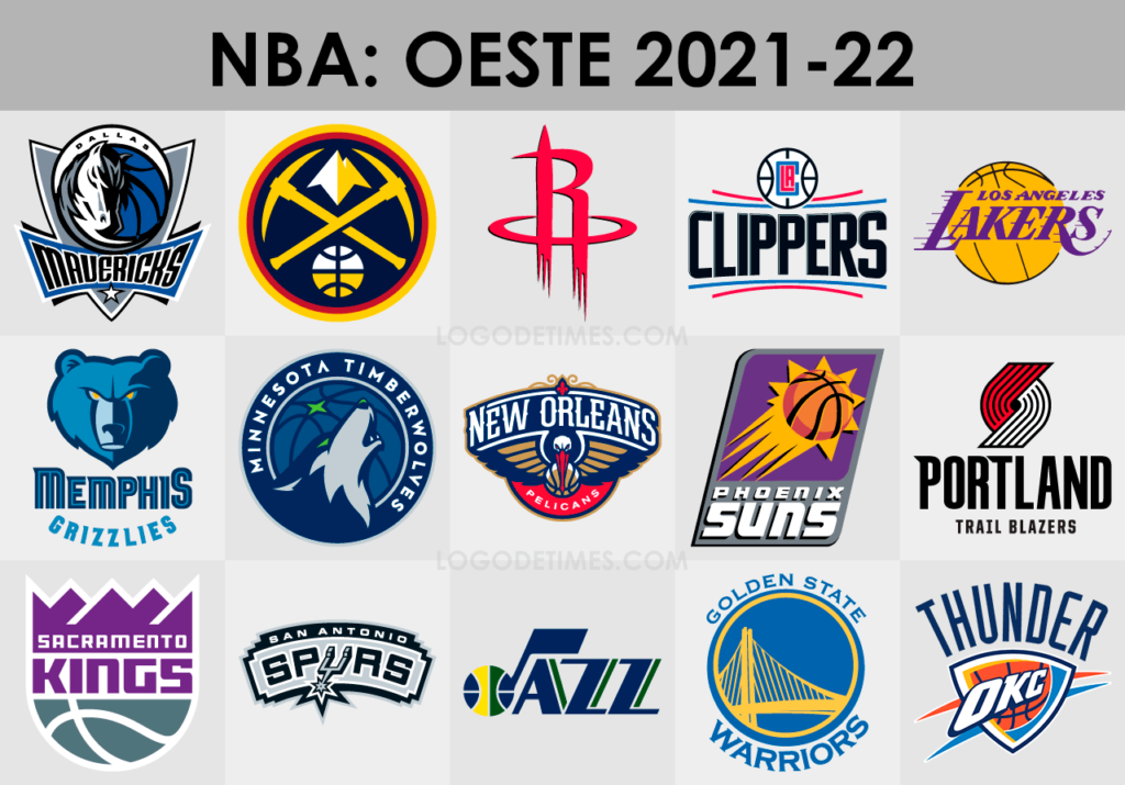 nba oeste DIVISÕES