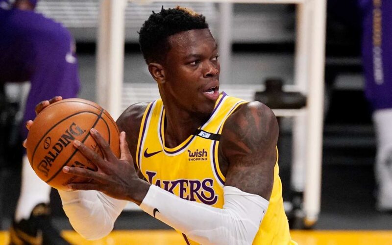 Dennis Schroder, em passagem pelo Los Angeles Lakers