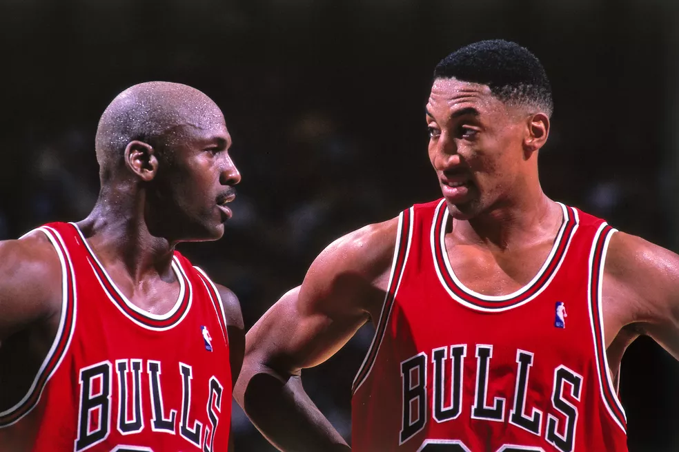 Michael Jordan e Scottie Pippen, nos tempos de Chicago Bulls