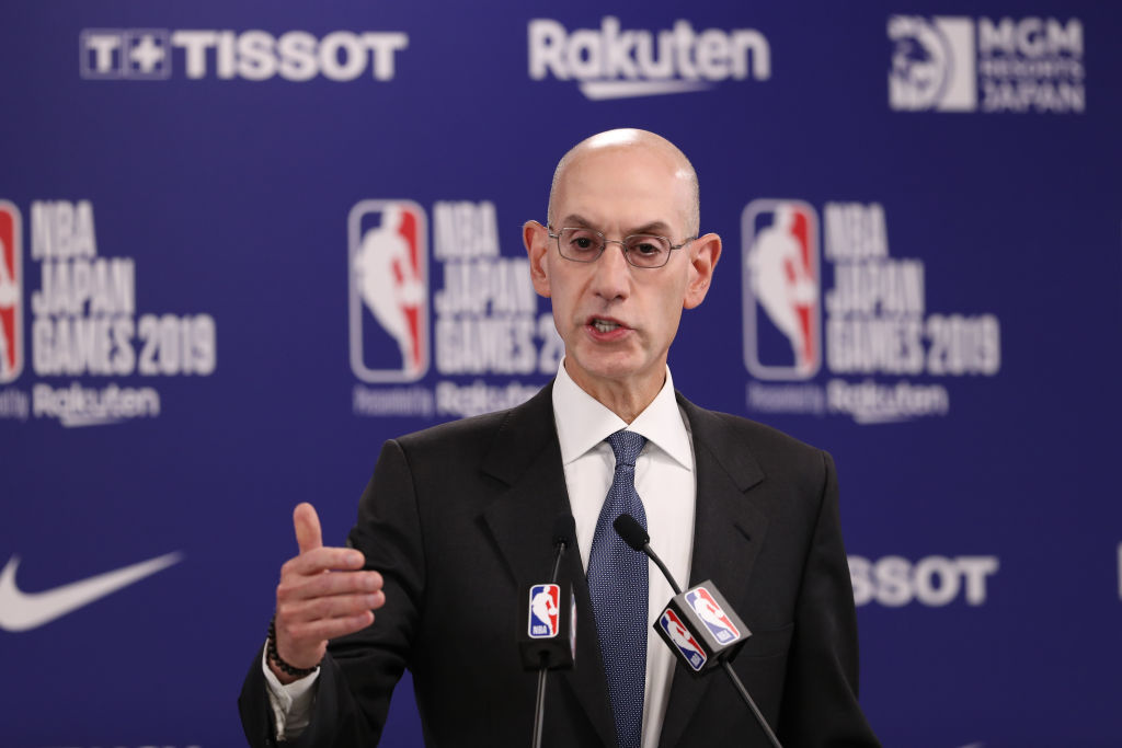 Knicks exigem que Adam Silver, chefão da NBA, fique de fora do entrave entre a equipe de Nova York e os Raptors