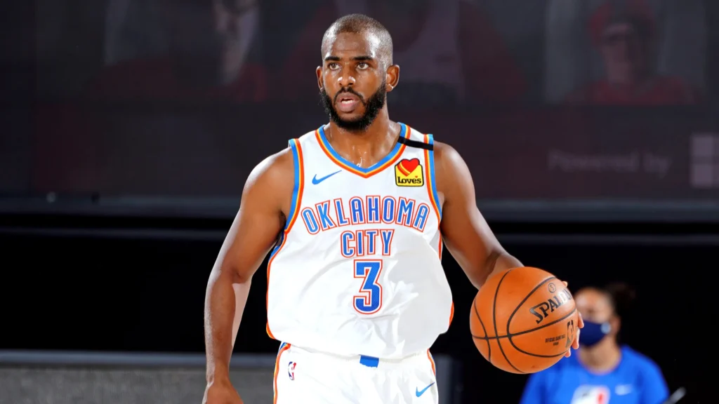 Chris Paul já teve uma passagem pelo Oklahoma City Thunder