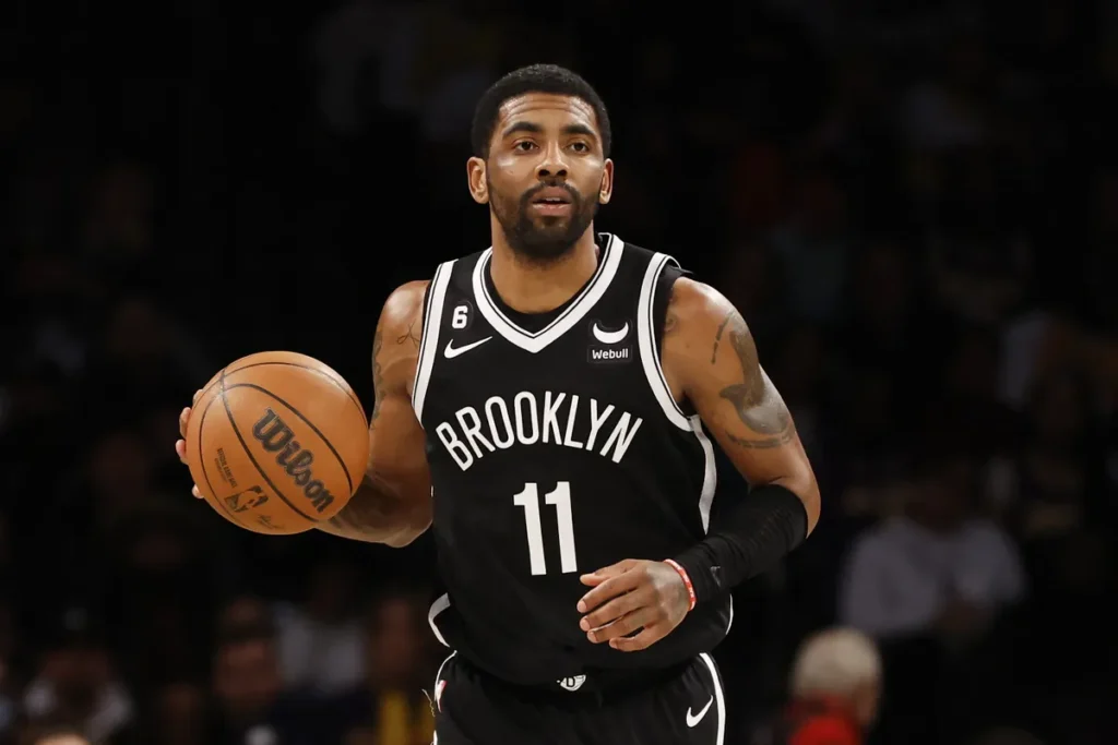 Kyrie Irving, quando era jogador do Brooklyn Nets