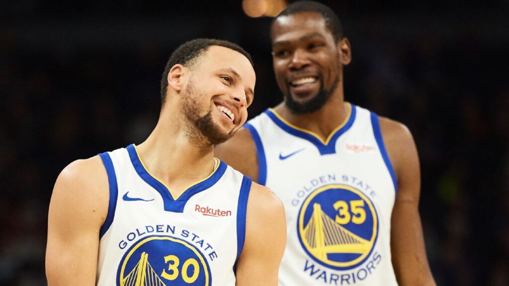 Stephen Curry e Kevin Durant, quando atuaram juntos