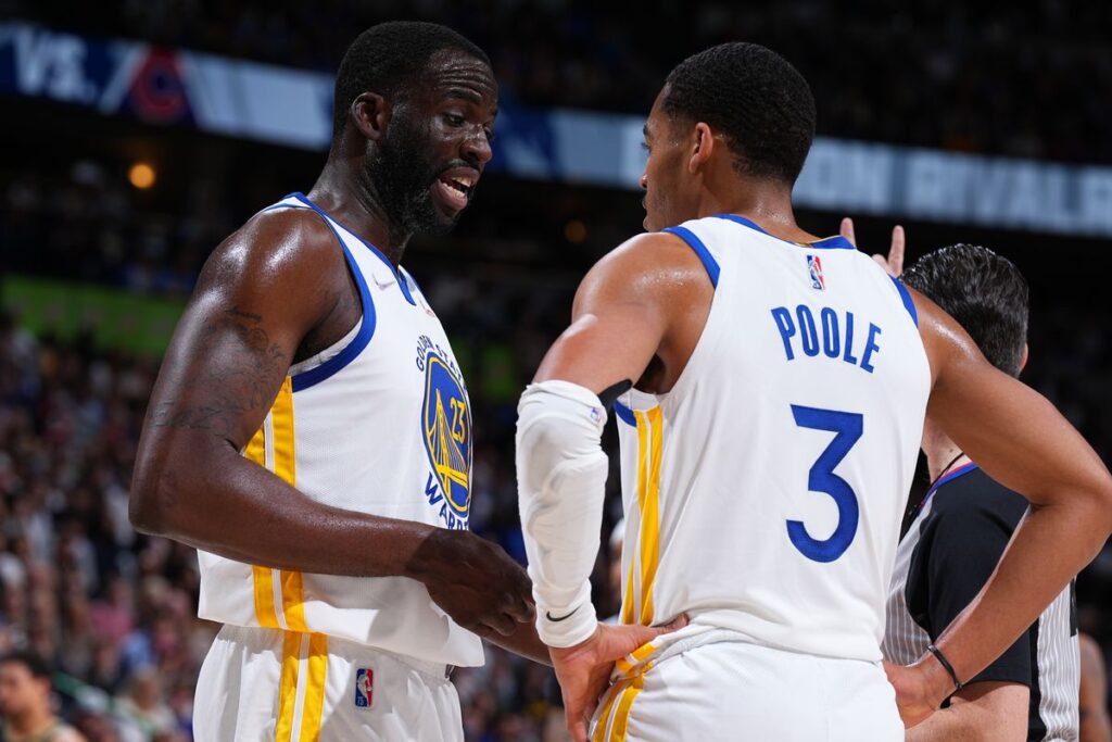 Draymond Green e Jordan Poole