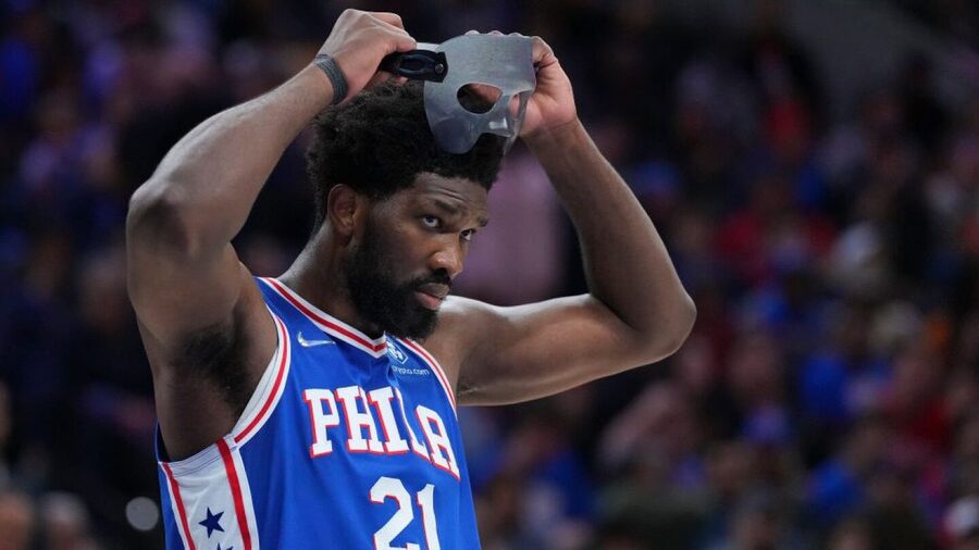 Joel Embiid, jogador do Philadelphia 76ers