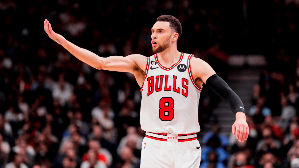 Zach LaVine poderia ser um substituto para James Harden nos 76ers