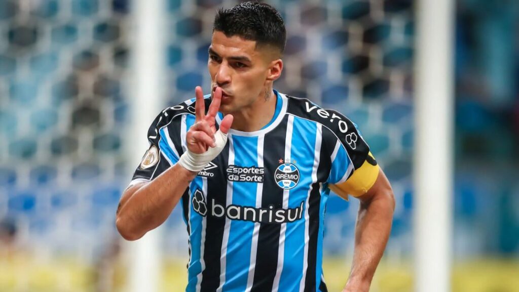 Luís Suárez, o maior nome do atual elenco do Grêmio