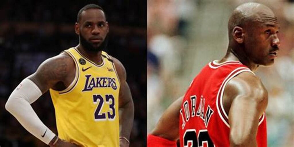 LeBron James e Michael Jordan: quem é o GOAT?