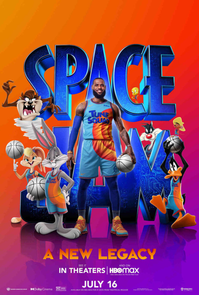 Capa de Space Jam: Um Novo Legado