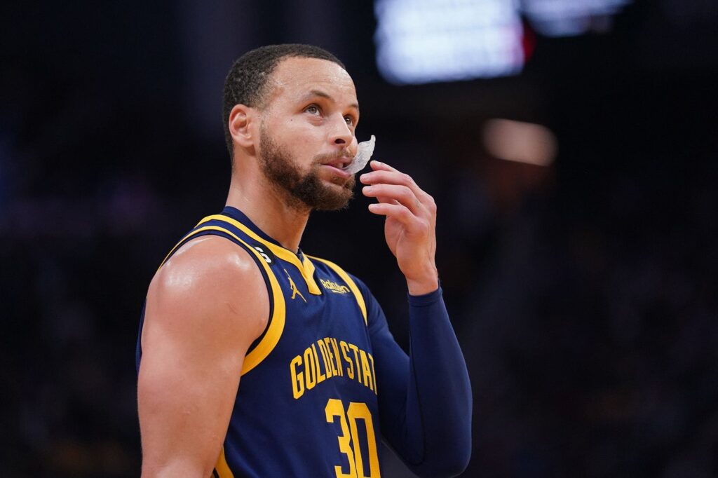 Stephen Curry, importante atleta da NBA