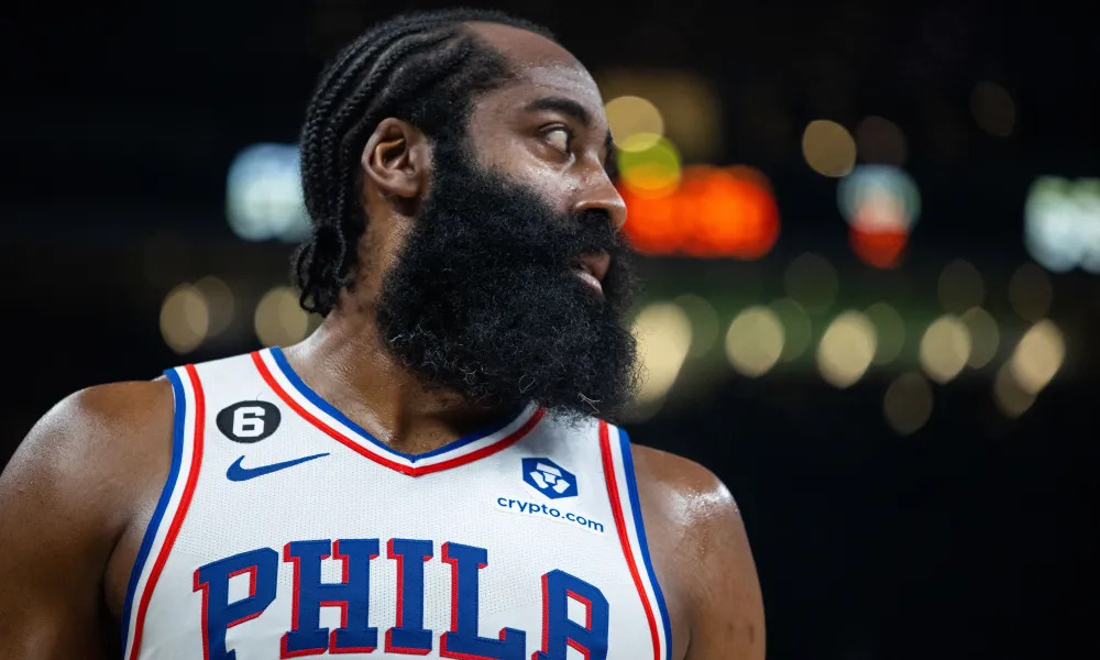 James Harden não estará com o Philadelphia 76ers na estreia da franquia na NBA