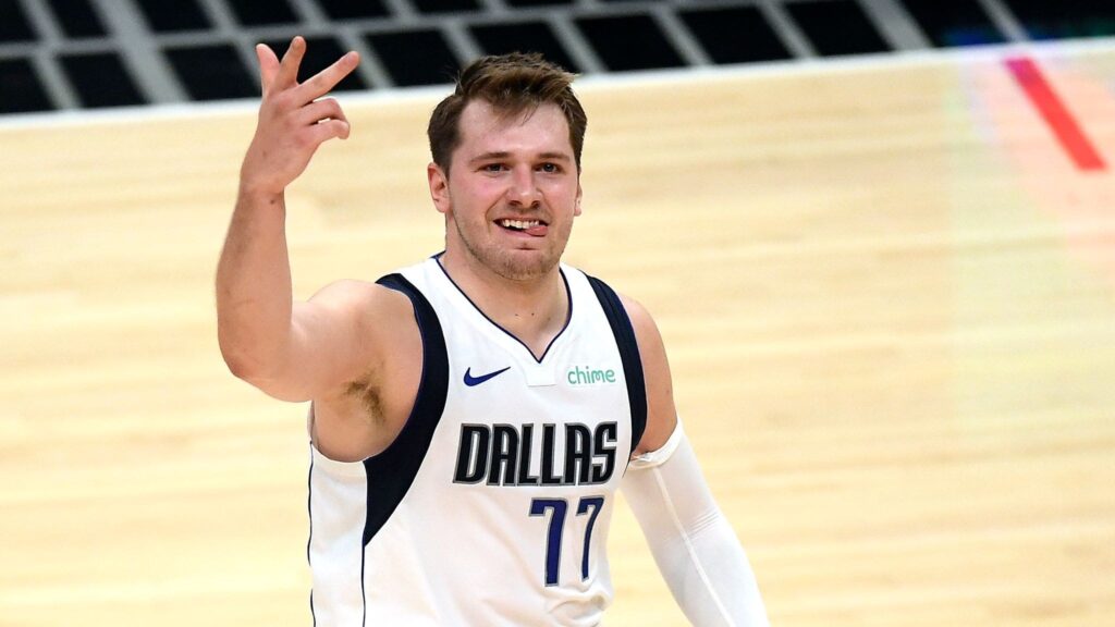 Luka Doncic, astro do Mavericks e ídolo do Real Madrid