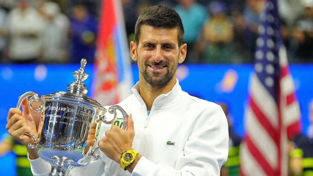 Novak Djokovic, campeão que homenageou Kobe Bryant