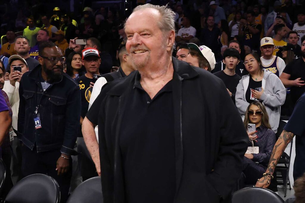 Veterano Jack Nicholson é um torcedor dos Lakers