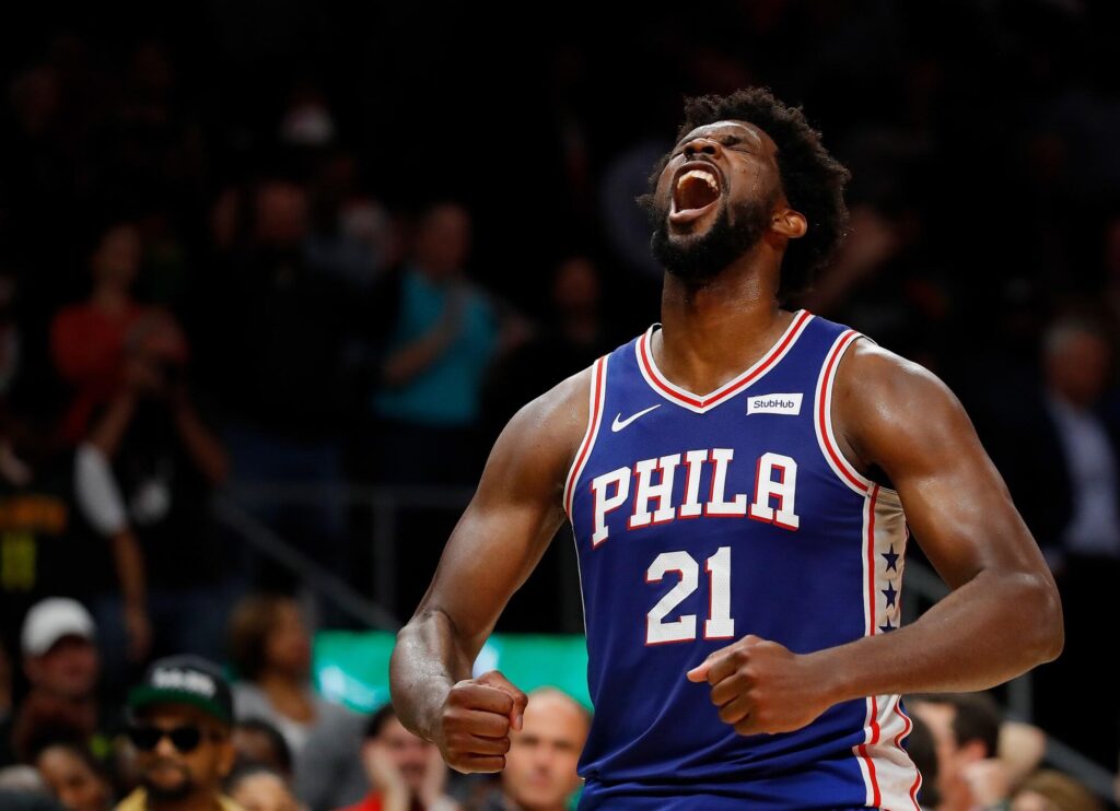 Joel Embiid, principal nome do Philadelphia 76ers