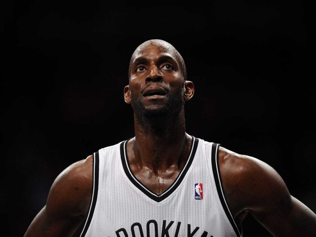 Kevin Garnett, quando jogava na NBA pelo Brooklyn Nets