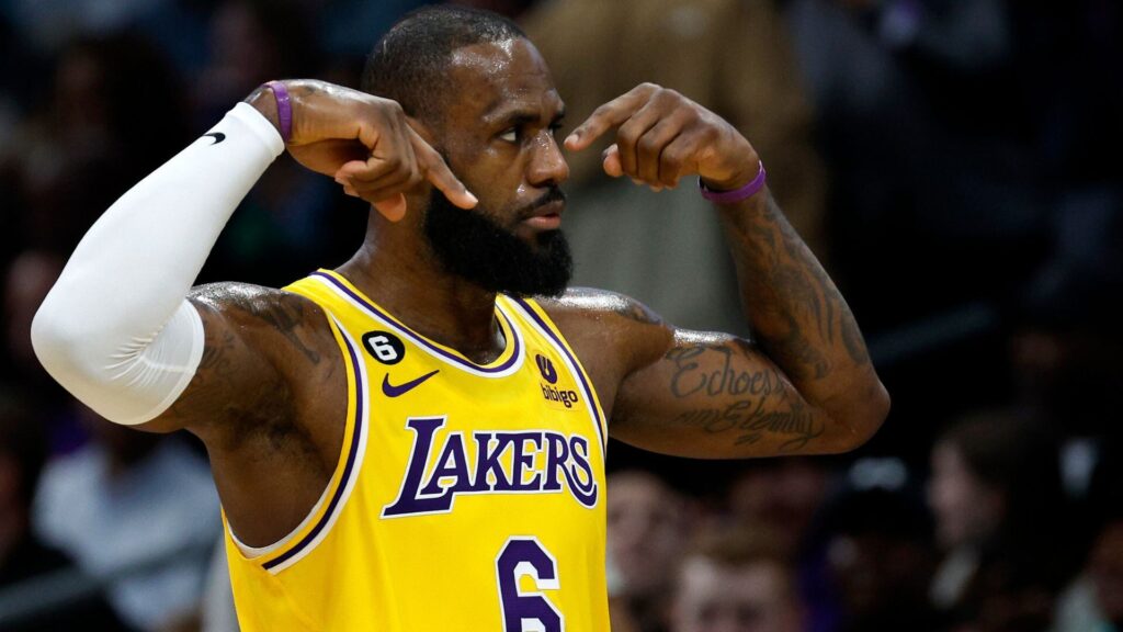 LeBron James, astro do Los Angeles Lakers