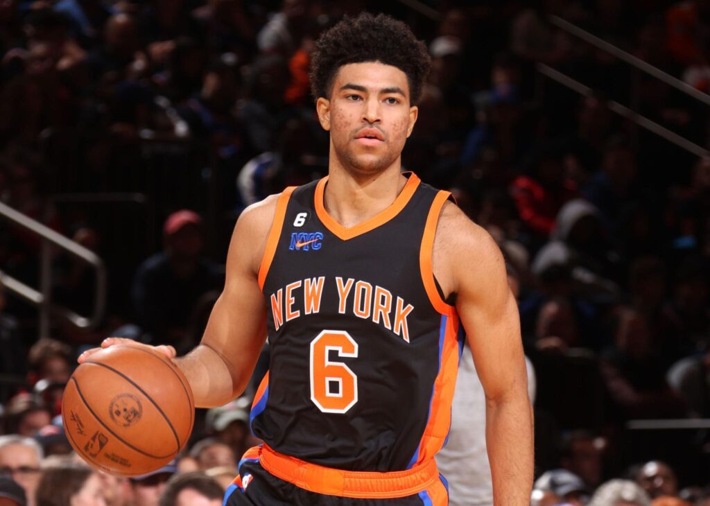 Quentin Grimes, um dos principais destaques dos Knicks