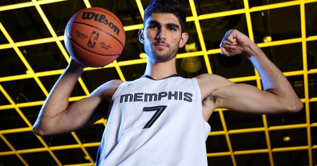 Santi Aldama, atleta do Memphis Grizzlies da NBA