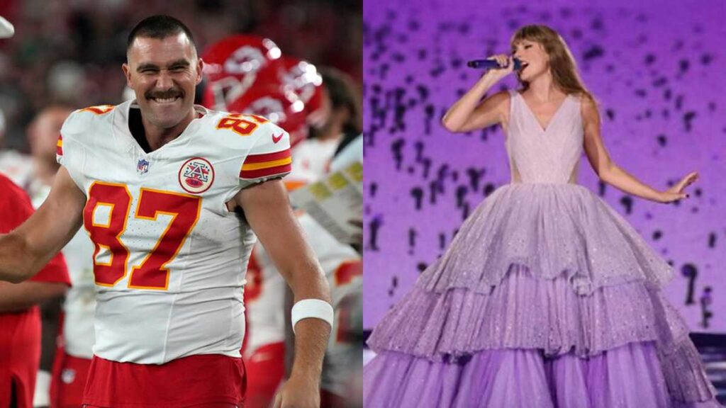 Travis Kelce e Taylor Swift, novo casal do momento