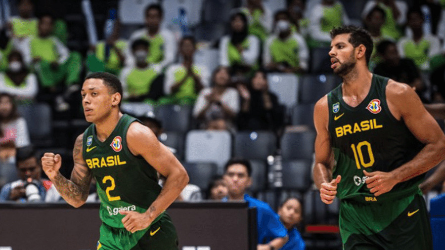 Eliminada de forma precoce do Mundial, seleção de basquete do Brasil vai precisar disputar o Pré-Olímpico de basquete. Foto: Portal UOL