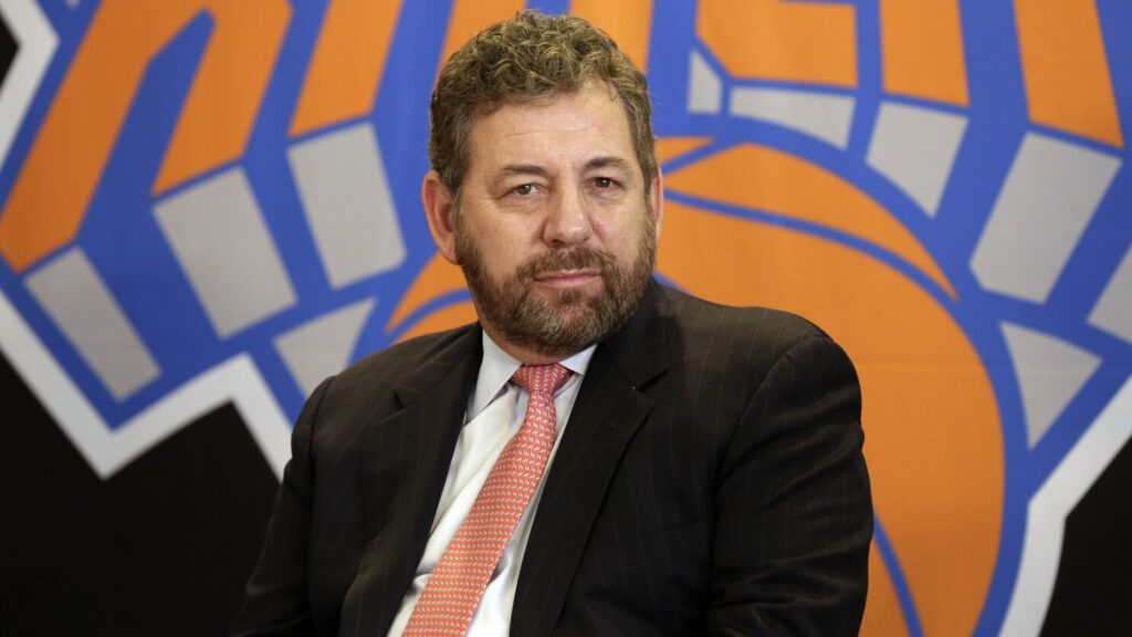 James Dolan, proprietário do New York Knicks
