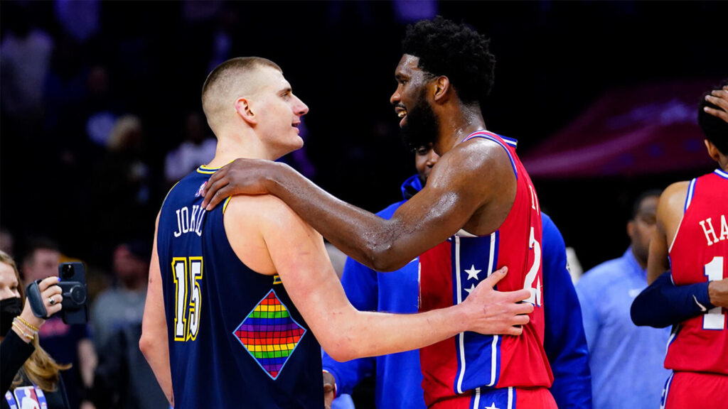 Jokic e Embiid são até o momento, os principais candidatos para ganhar o prêmio MVP da Temporada 2023/2024